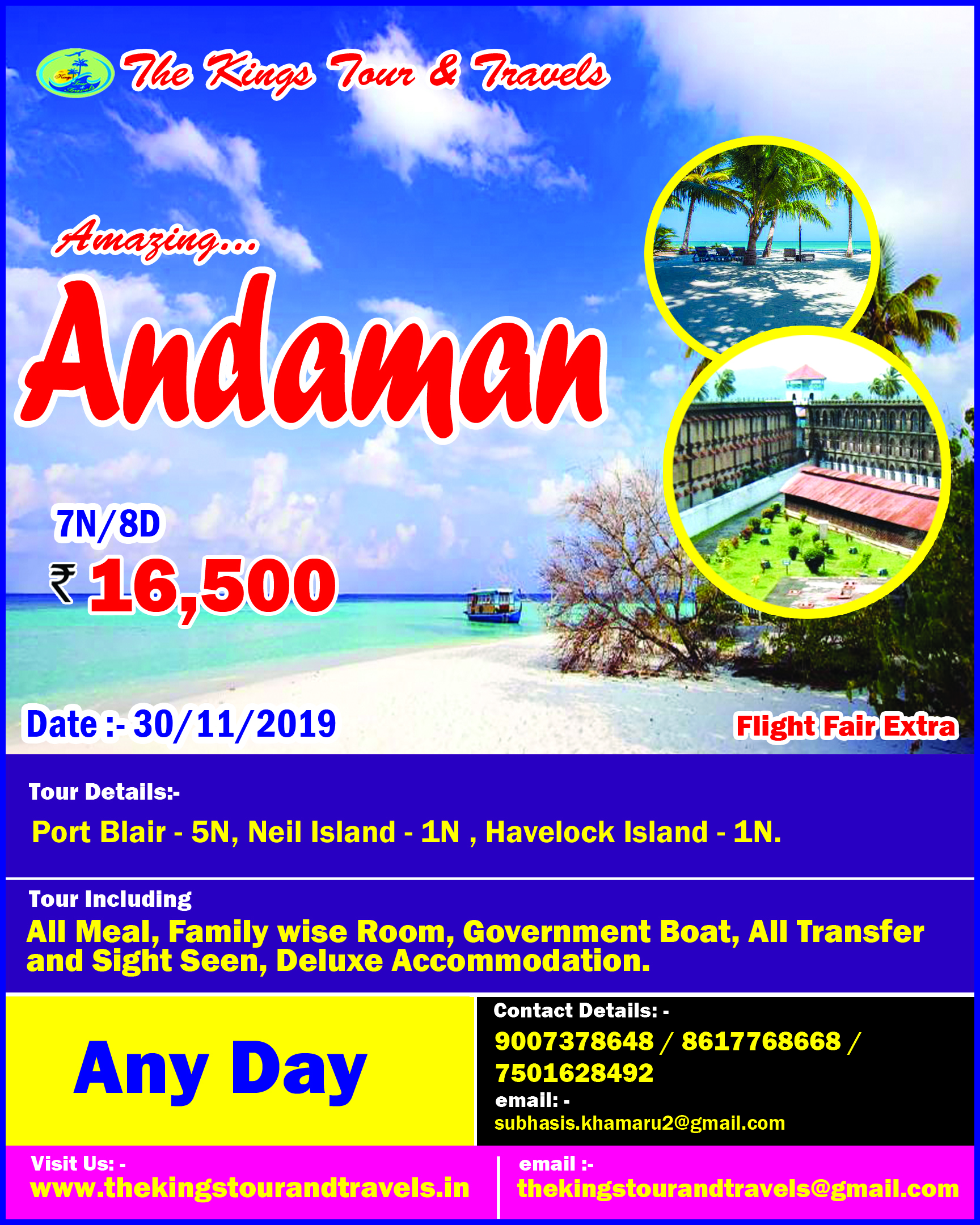 andaman tour package